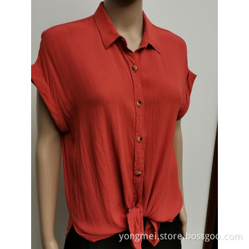 New design rayon blouse for ladies